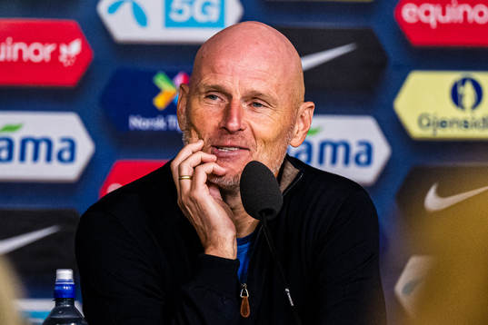 Ståle Solbakken, head coach of Norway