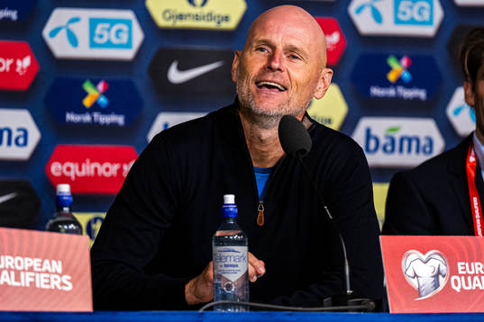 Ståle Solbakken, head coach of Norway