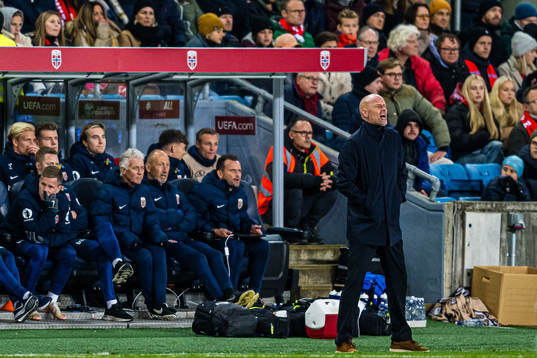 Ståle Solbakken, head coach of Norway