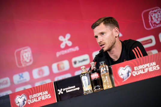 Jan Vertonghen of the Belgian national football team