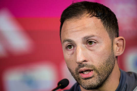 Head coach Domenico Tedesco of the Belgian national