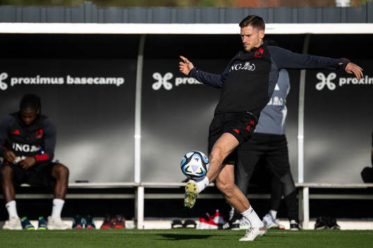 Jan Verthongen of the Belgian national football team