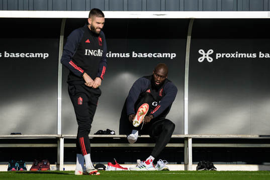 Romelo Lukaku of the Belgian national football team