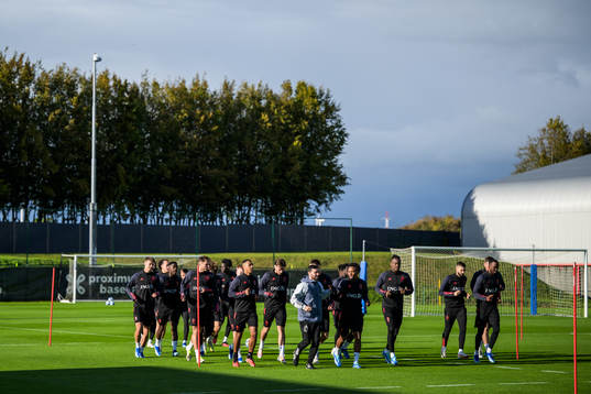 Players of the Belgian national football team
