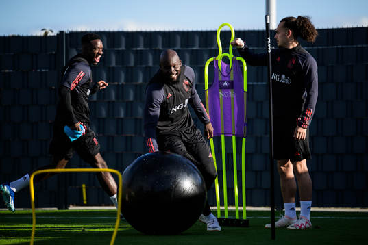 Romelo Lukaku of the Belgian national football team