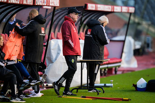 Head coach Janne Andersson of the Swedish national football