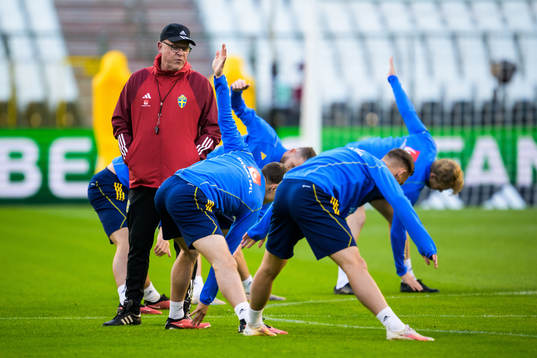 Head coach Janne Andersson of the Swedish national football