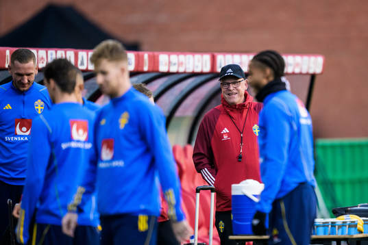 Head coach Janne Andersson of the Swedish national football