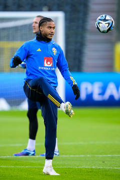 Jens Cajuste of the Swedish national football team