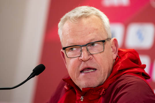 Head coach Janne Andersson of the Swedish national football