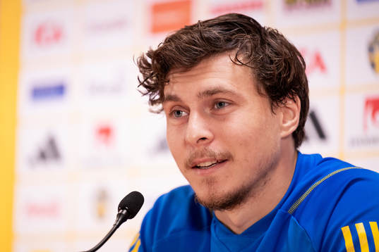 Victor Nilsson Lindelöf of the Swedish national football