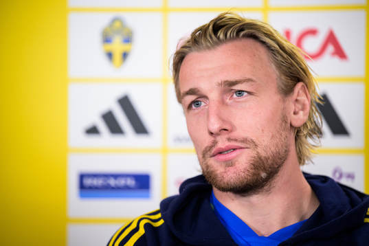 Emil Forsberg of the Swedish national football team