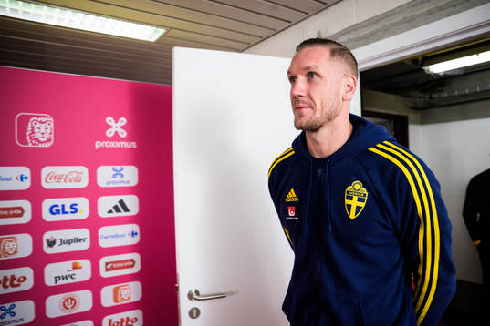 Robin Olsen of the Swedish national football team