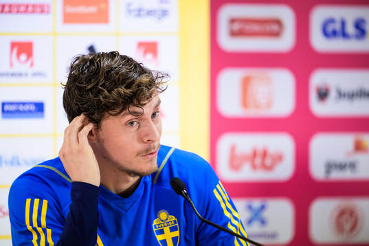Victor Nilsson Lindelöf of the Swedish national football