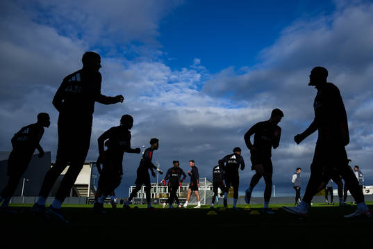 Bläddra bland fler bilder av Football, UEFA Euro Qualifier, Belgium, training