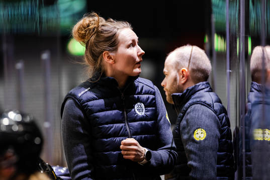 Brynäs assisterande tränare Rosa Lindstedt