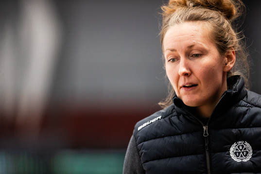 Brynäs assisterande tränare Rosa Lindstedt