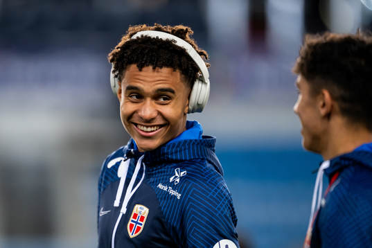 Antonio Nusa of Norway