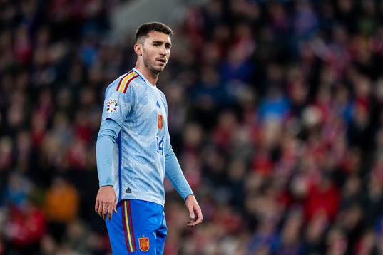 Aymeric Laporte of Spain