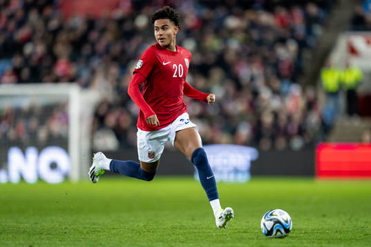 Antonio Nusa of Norway