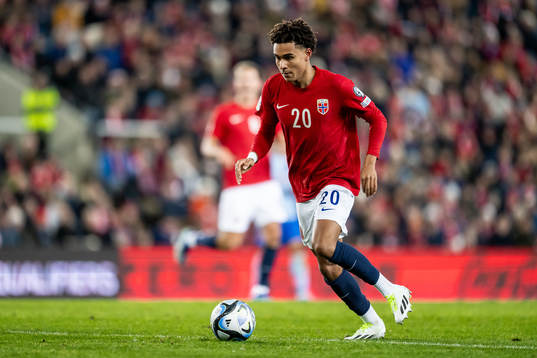 Antonio Nusa of Norway