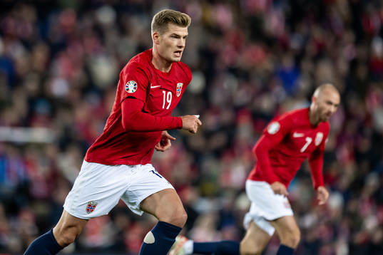 Alexander Sørloth of Norway
