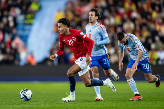 Antonio Nusa of Norway