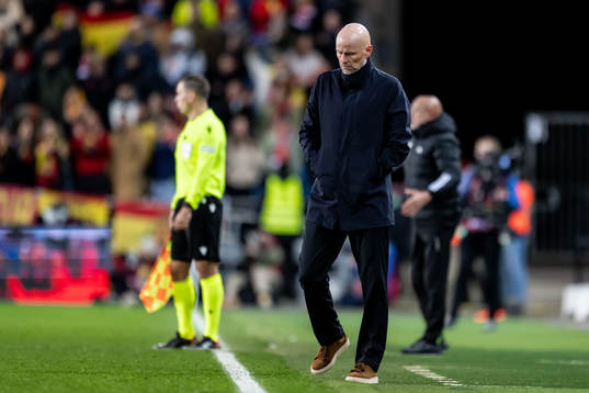 Head coach Ståle Solbakken of Norway