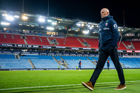 Ståle Solbakken, head coach of Norway
