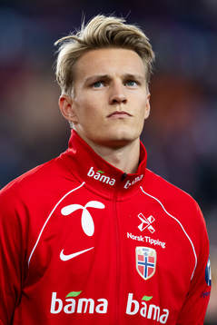 Martin Ødegaard of Norway