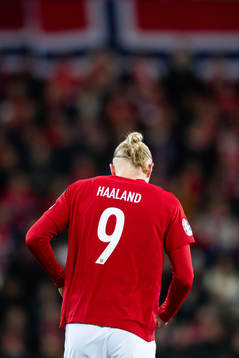 Erling Braut Haaland of Norway