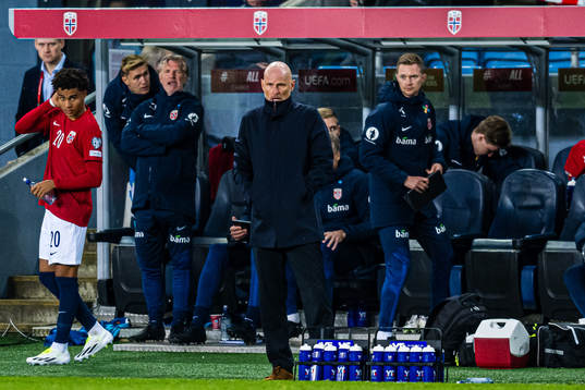 Ståle Solbakken, head coach of Norway