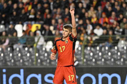 Charles De Ketelaere of Belgium pictured
