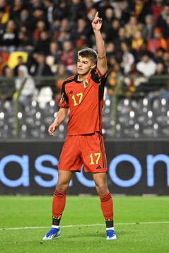 Charles De Ketelaere of Belgium pictured