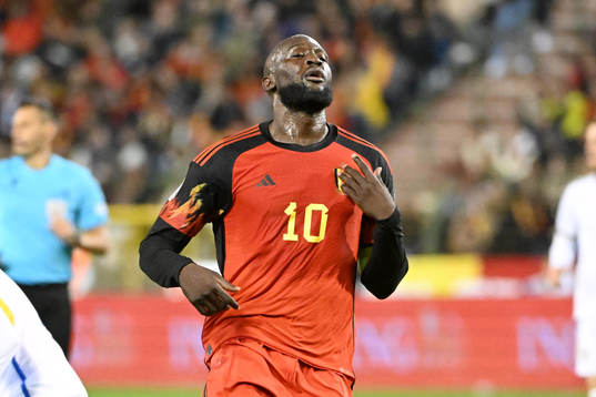 Romelu Lukaku of Belgium pictured