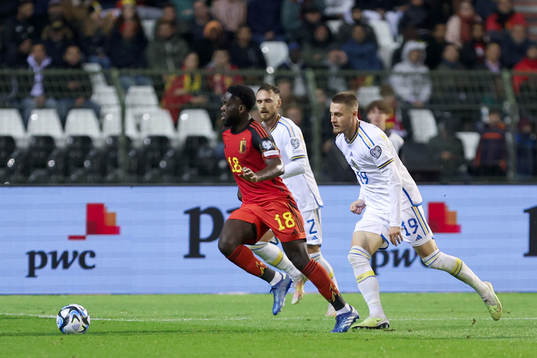 Orel Mangala of Belgium