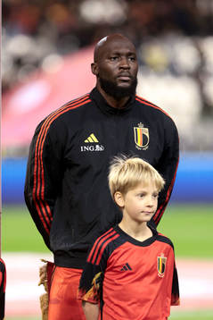 Romelu Lukaku of Belgium