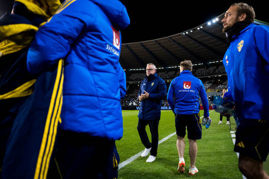 Head coach Janne Andersson of Sweden