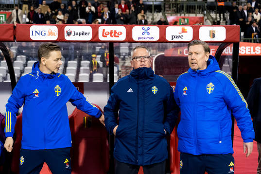 Goalkeeper coach Maths Elfvendal, Head coach Janne