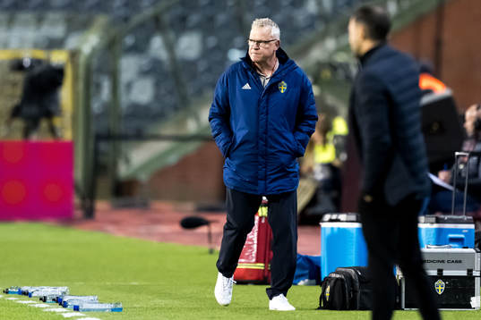 Head coach Janne Andersson of Sweden