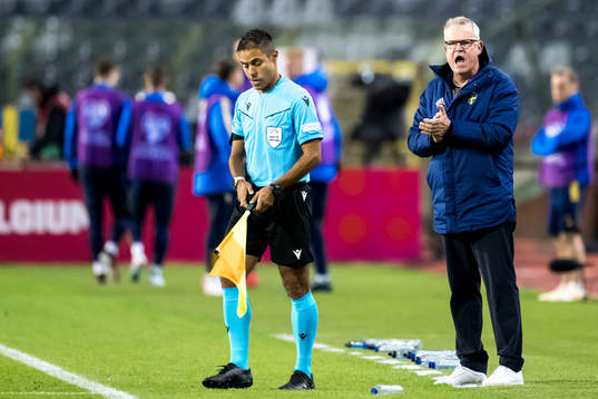 Head coach Janne Andersson of Sweden