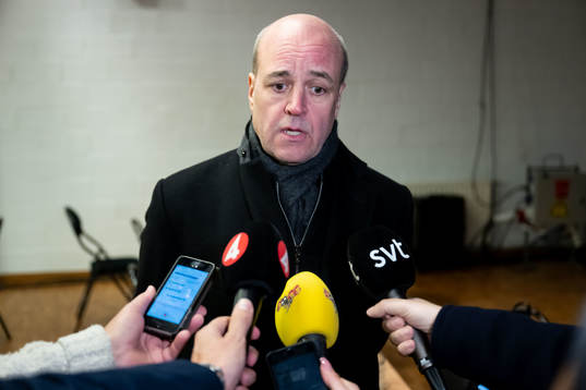 Fredrik Reinfeldt, president of the Swedish Football