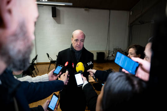 Fredrik Reinfeldt, president of the Swedish Football