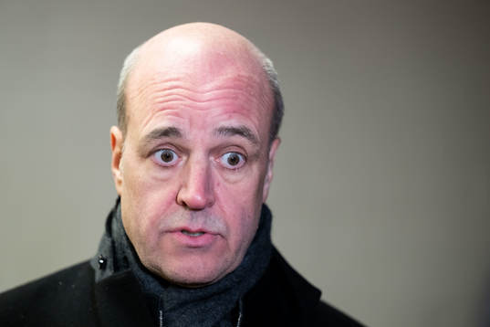 Fredrik Reinfeldt, president of the Swedish Football