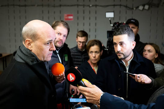 Fredrik Reinfeldt, president of the Swedish Football