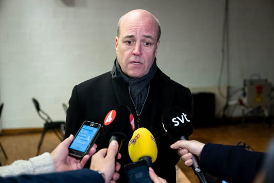 Fredrik Reinfeldt, president of the Swedish Football