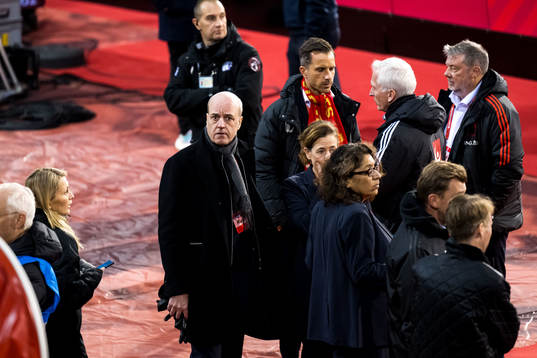 Fredrik Reinfeldt, president of the Swedish Football