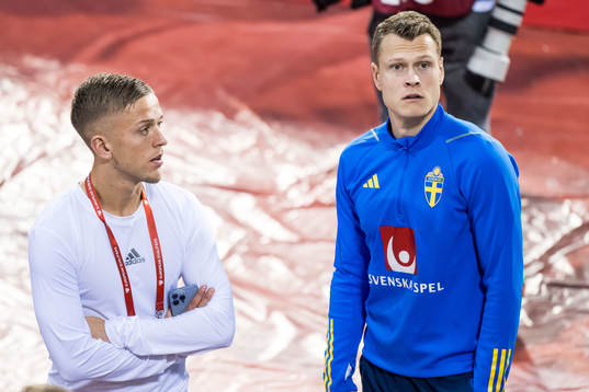 Jesper Karlsson and Viktor Claesson of Sweden