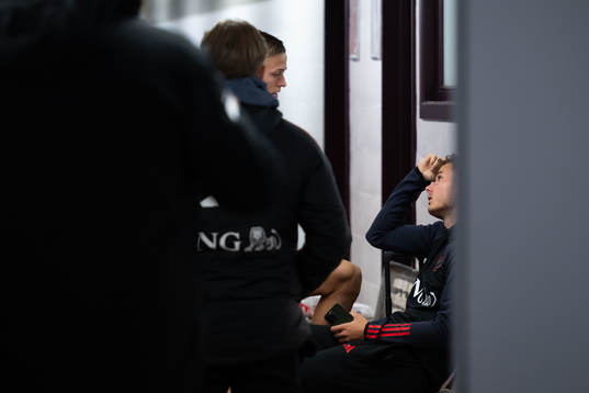 Jesper Karlsson of Sweden and Zinho Vanheusden of Belgium