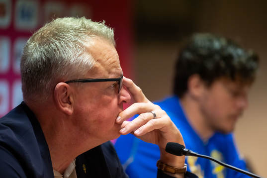 Head coach Janne Andersson of Sweden